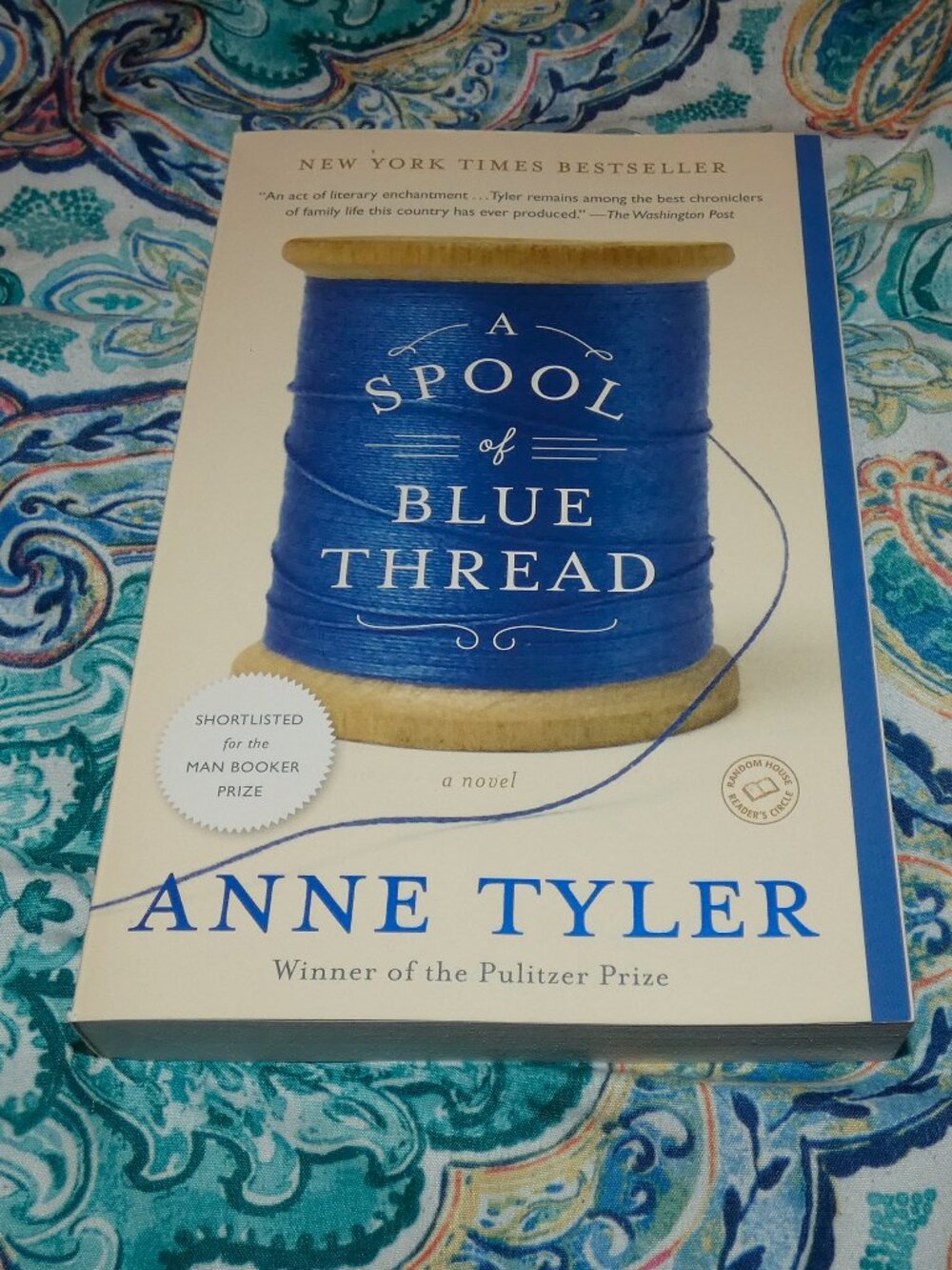 A Spool of Blue Thread by Anne Tyler